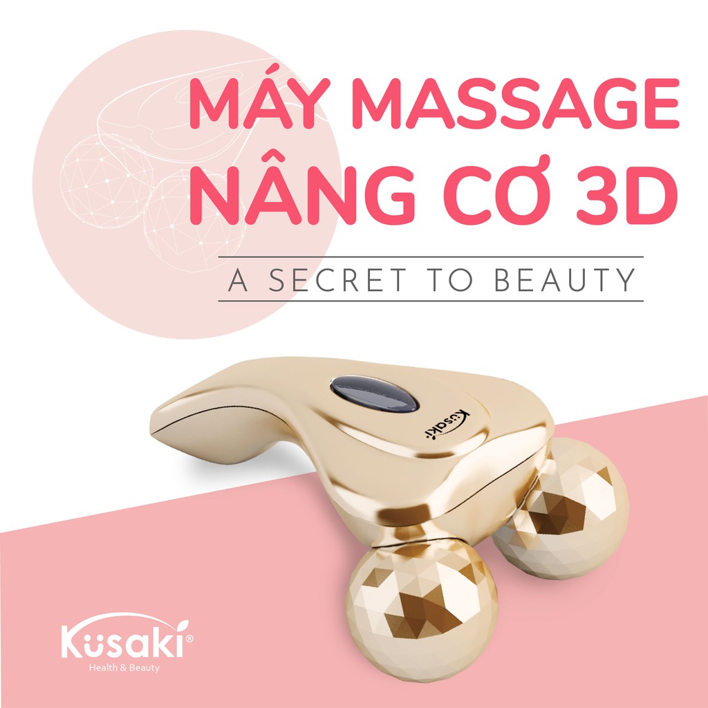 Cây Lăn Massage nâng cơ 3d  - cây lăn matxa 3d