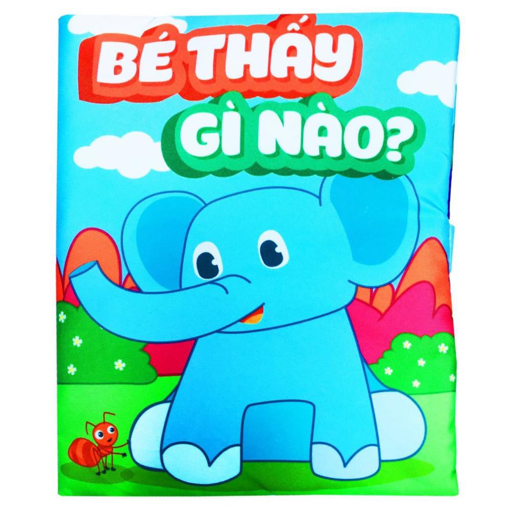 SÁCH VẢI HÀNG VIỆT NAM, SÁCH VẢI TƯƠNG TÁC "BÉ THẤY GÌ NÀO"