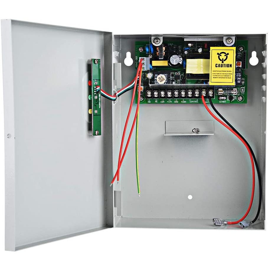 Tủ nguồn UPS cho hệ thống kiểm soát cửa 208CK-D AC 110-240V DC 12V / 5A
