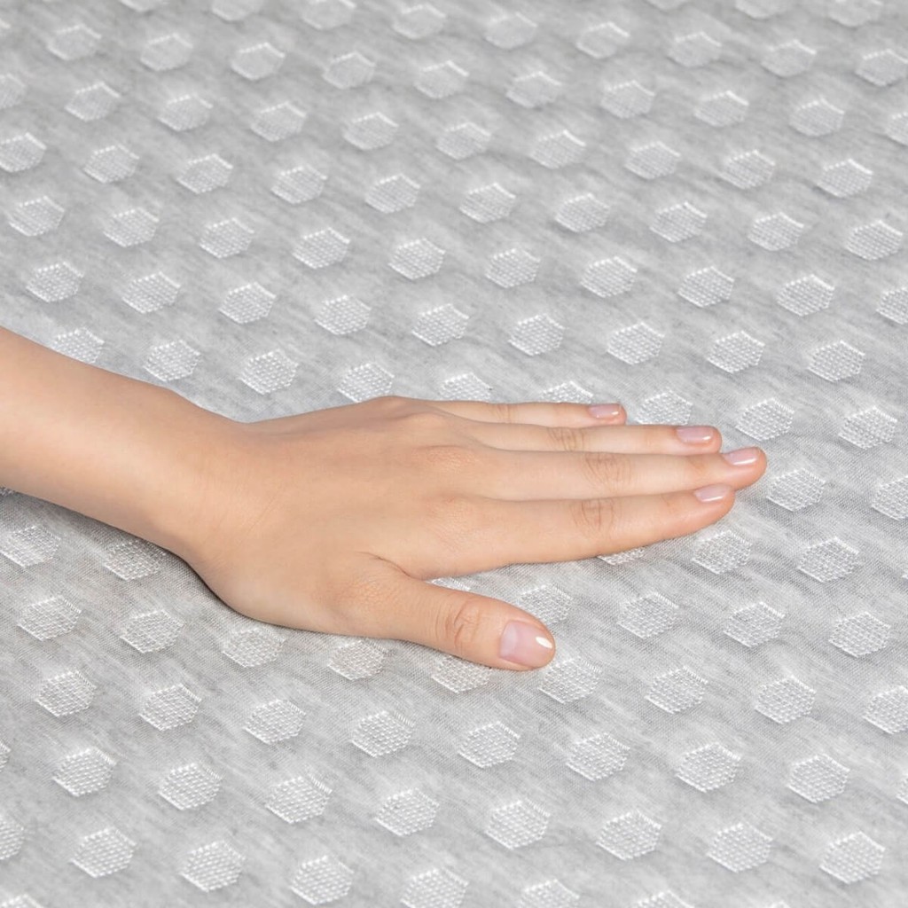 Nệm Foam Inoac Aeroflow Fit Plus mềm mại cấu trúc lượn sóng dễ ngủ sâu bảo vệ cột sống