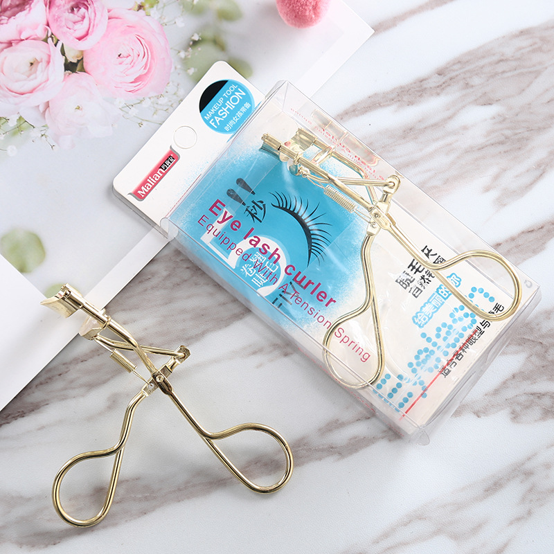 Lâu Dài Quăn Eyelash Curler Dụng Cụ Làm Đẹp Di Động Lông Mi Clip