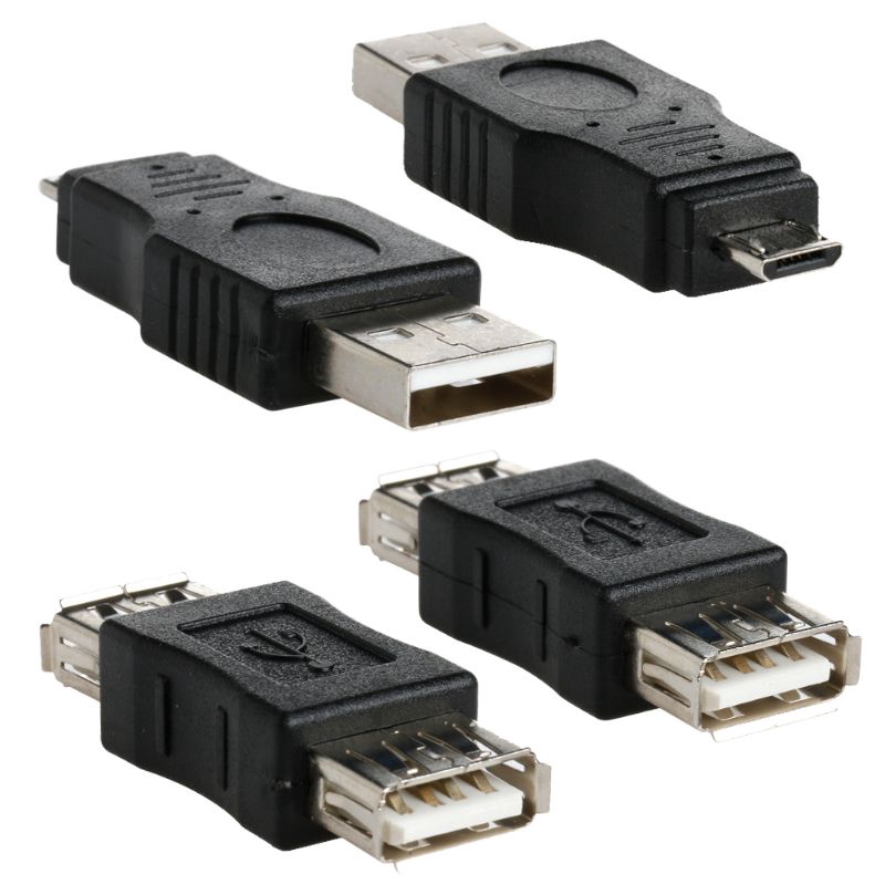 Set 10 Đầu Chuyển Đổi Otg 5 Pin F / M Mini Usb Male Sang Female