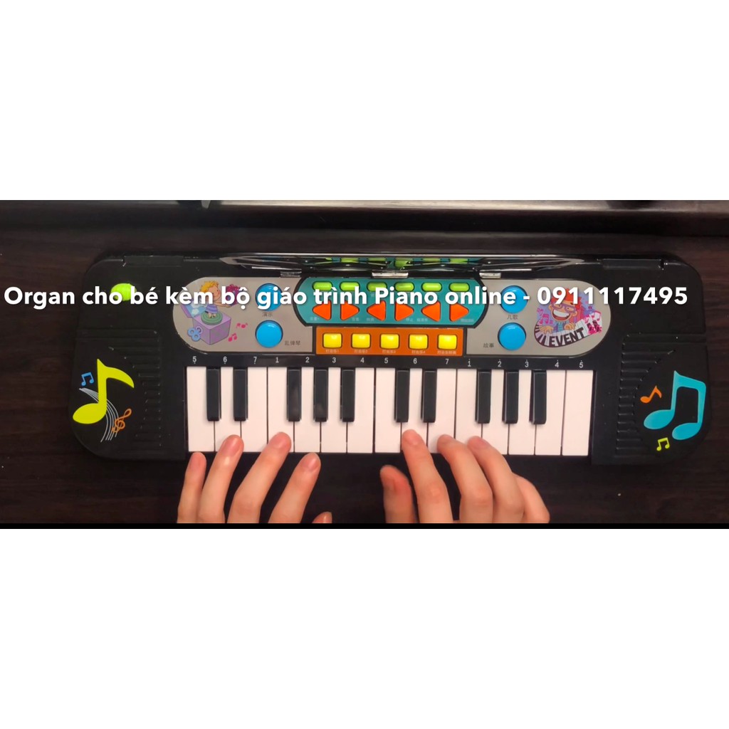 [ Duy nhất MihuPiano ] Organ đồ chơi rẻ vô địch, tặng kèm khoá học Piano online từ A - Z