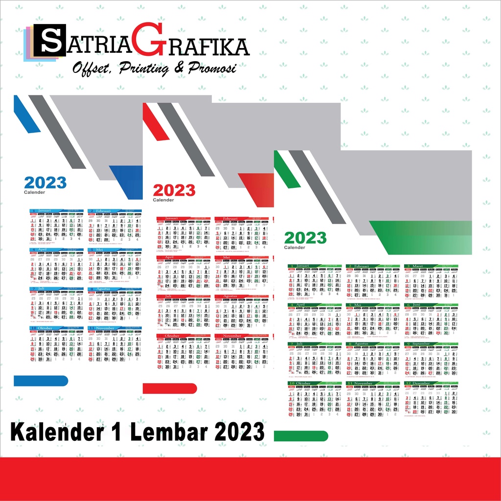 Lịch Năm 2023 1 Tờ Mắt Gà