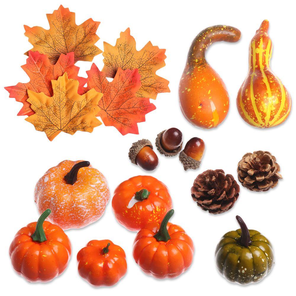 Set 50 / 166 Bí Ngô Giả Dùng Trang Trí Halloween