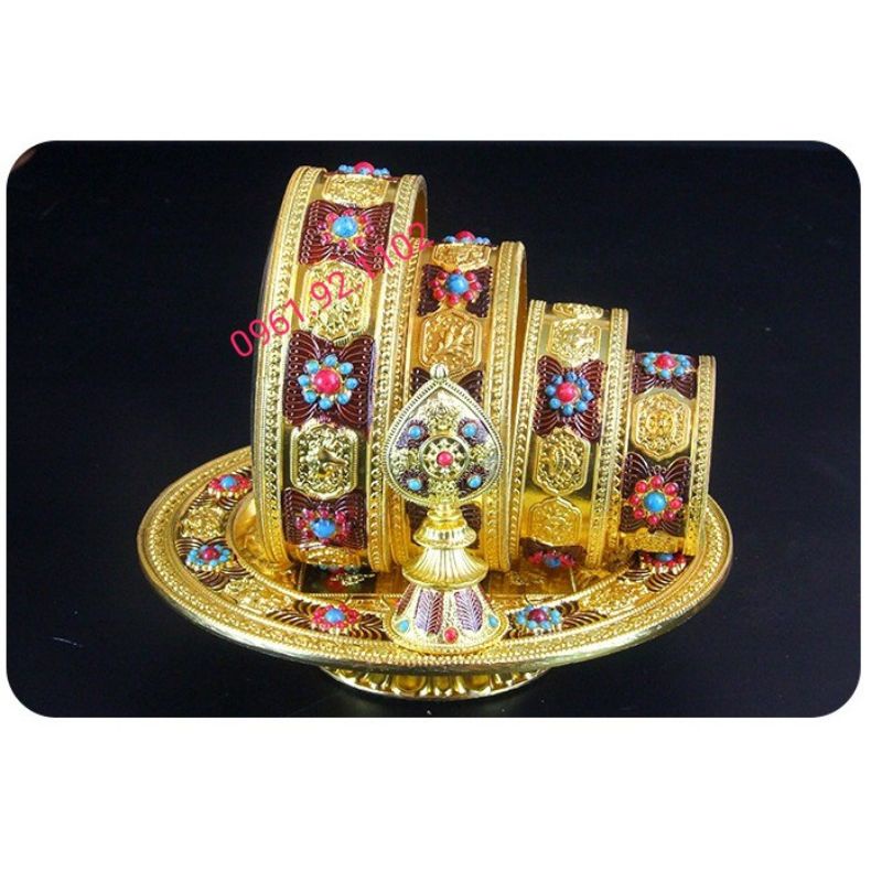 Tháp cúng dường madala  mật tông 26cm  HÀNG MỚI VỀ