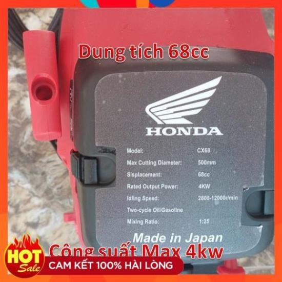 [Hàng Tốt] Máy cưa xích chạy xăng CX68 Honda 68cc cưa gỗ ưu việt Nhật Việt official