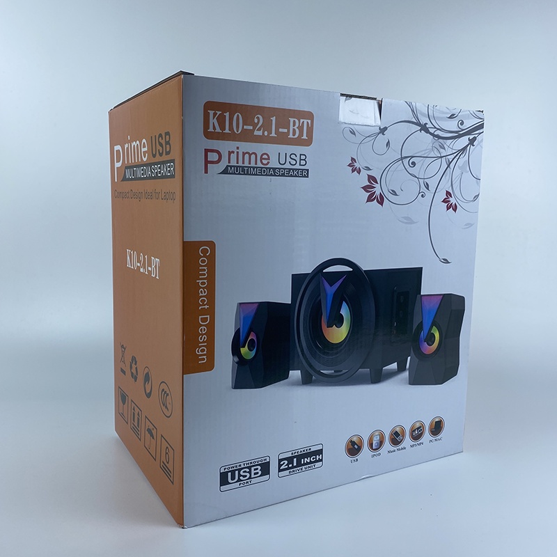 Loa bluetooth máy tính mini vi tính led để bàn bass mạnh MOCADO K10