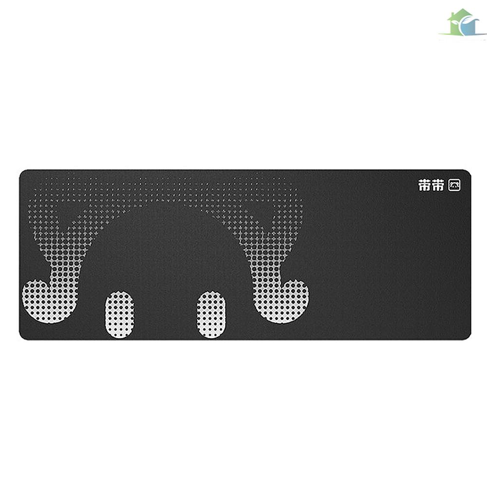 YOUP  DaiDai STP006 Ultra-large Size Thickened Gaming Office Mouse Pad Anti-slip Wear-resistant Desk Pad Smooth Movement 800*300mm Black