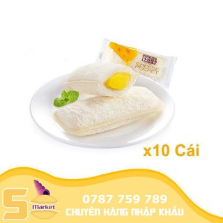 Combo 10 cái Bánh sữa chua phô mai Đài Loan (Date: 03 tháng)