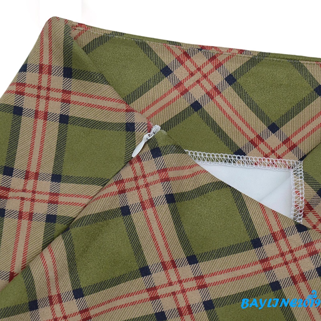 Chân váy dài họa tiết caro thời trang nữ tính size Xs/ S /M/ L/ XL