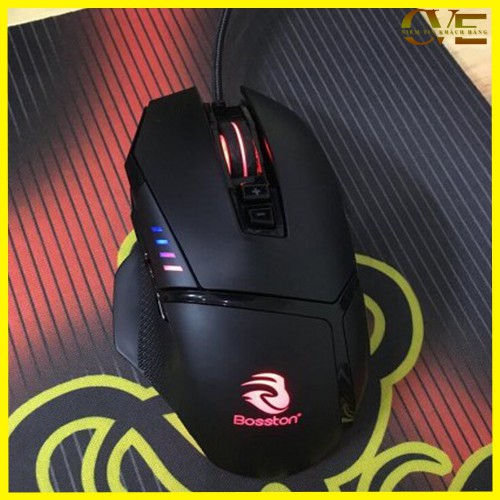 Chuột Máy Tính Có Dây BOSSTON M800 - Chuột Led Chơi Game - Chuột PC Laptop Gaming | BigBuy360 - bigbuy360.vn