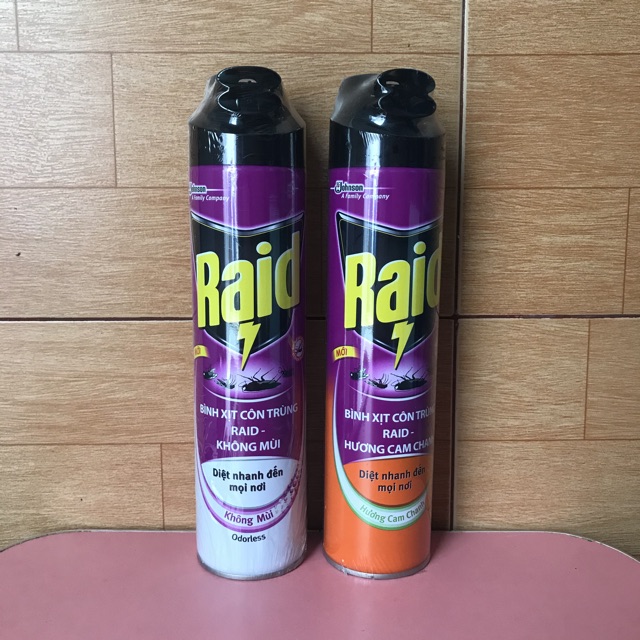 Bình xịt côn trùng RAID 600ml