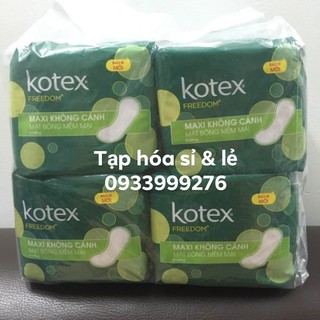 Băng vệ sinh Kotex Freedom không cánh combo 8 gói