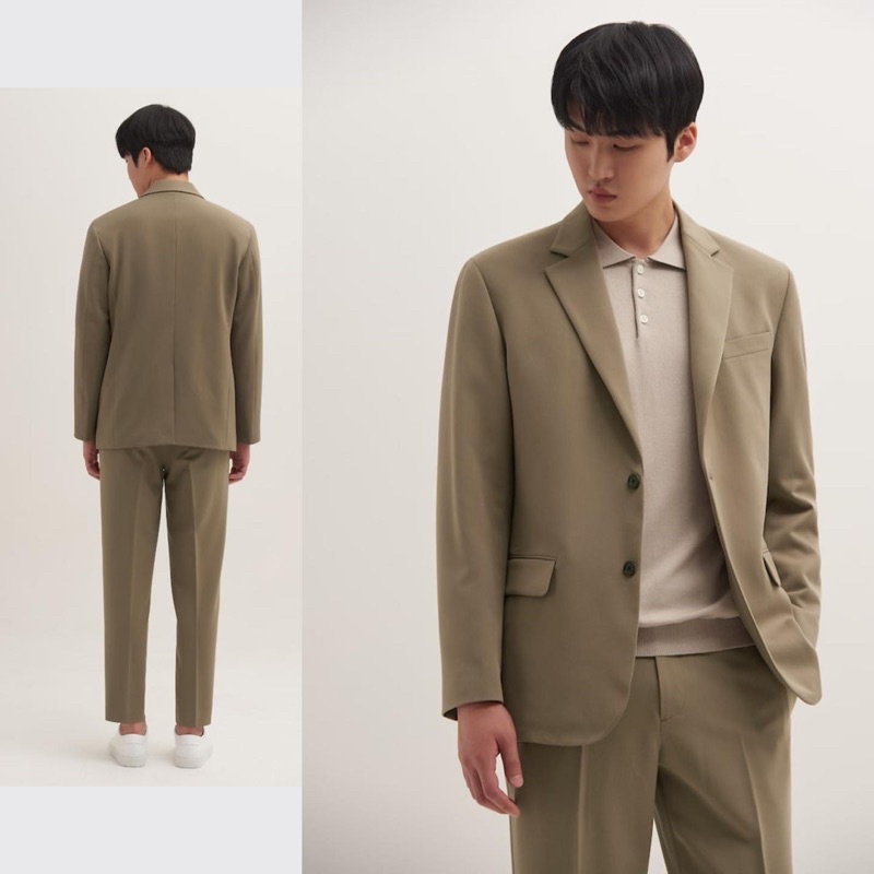 Áo khoác Minimal rayon Blazer
