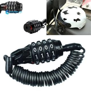 Dây Khóa Nón Bảo Hiểm Xe Máy Có Mật Khẩu 4 Chữ Số