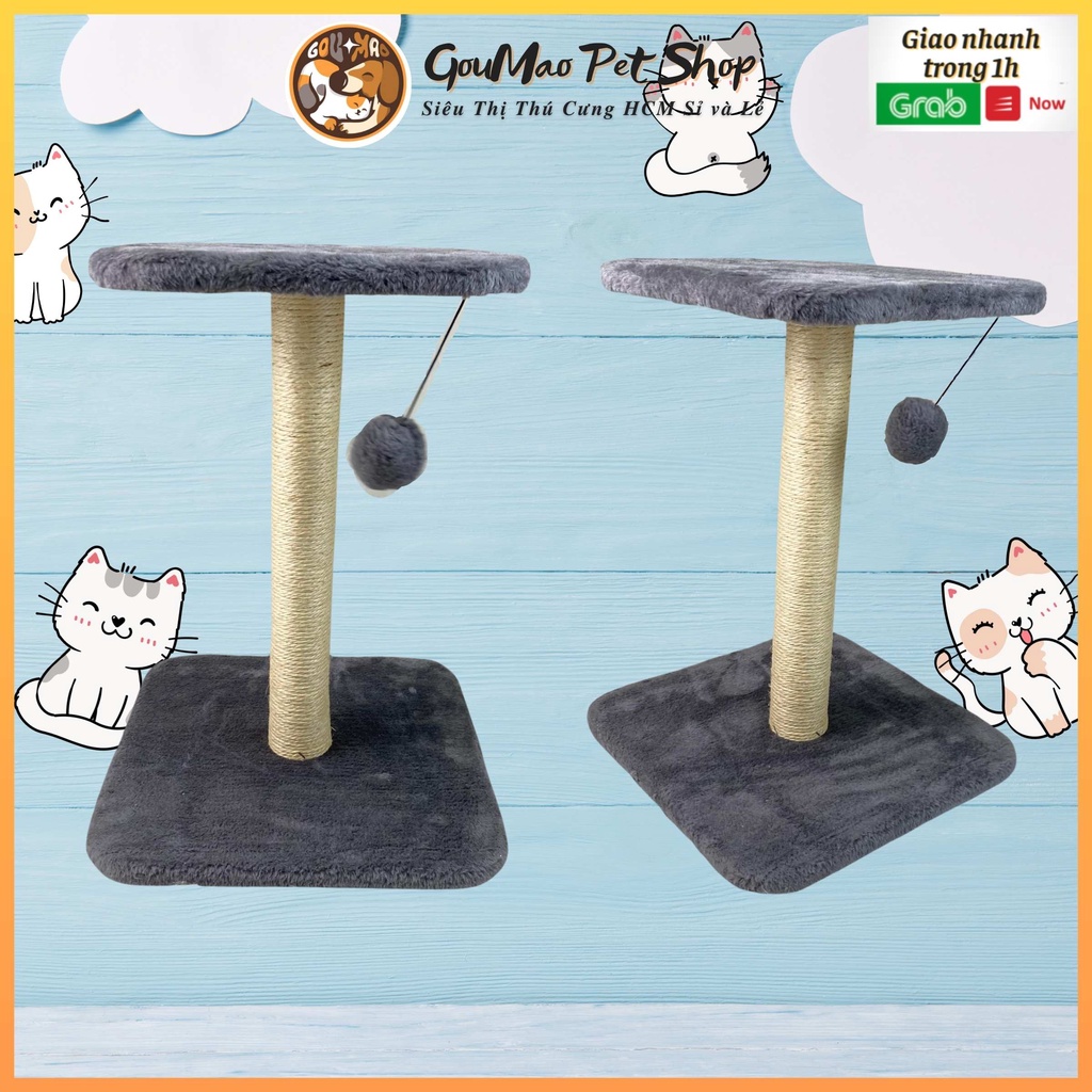 [Giá hủy diệt] Trụ cào móng cho mèo 2 tầng - Goumao pet