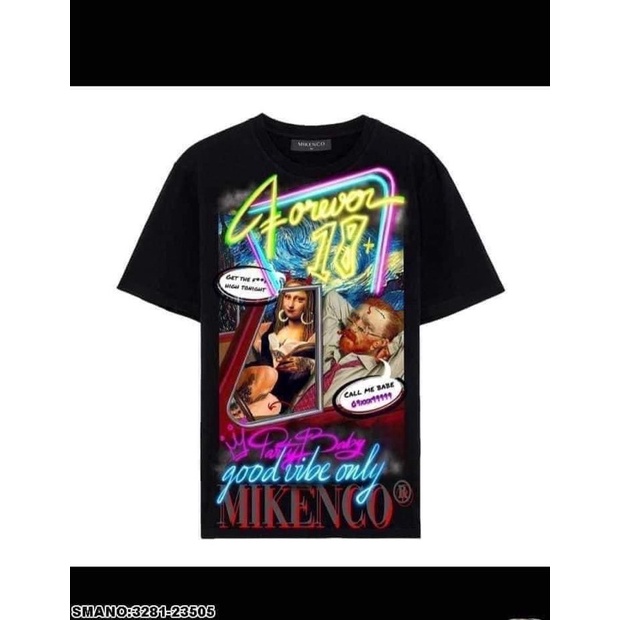 Áo Phông In Hình 3D Siêu Hot-Áo Thun Tay From Rộng Unisex Mặc Đơn Đôi Nhóm