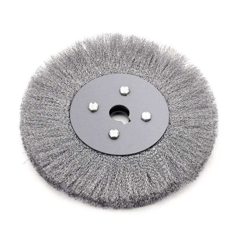 Bàn Chải Sợi Thép Nhỏ Đường Kính 16mm Dùng Để Vệ Sinh Bánh Xe Hơi
