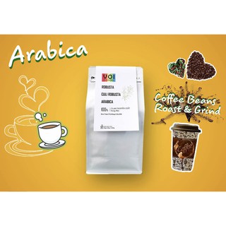 300g Cà phê Arabica - Nguyên chất 100% hạt rang/xay tự nhiên (gia công tại xưởng) - Pha Phin - VOI The Coffee Bean