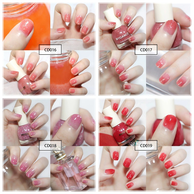 Sơn Móng Tay Màu nude Trong Suốt Không Bong Bóng