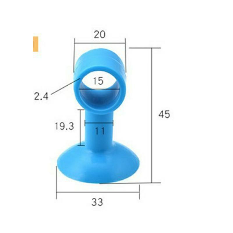 Nút cao su Chặn Tay Nắm Cửa Hút Tường Tránh Va Đập