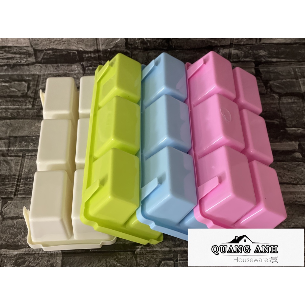 Khay làm đá 6 viên