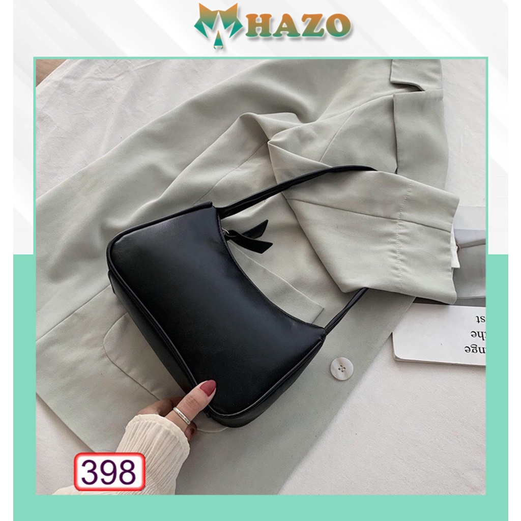 Túi Xách Nữ Kẹp Nách Da Mềm Trơn 7211 C398 Thời Trang Siêu Hot - Hazo