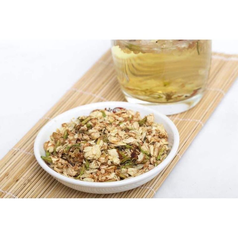 Trà Hoa Nhài khô 100g ,hàng đẹp ,Hoa lài Khô