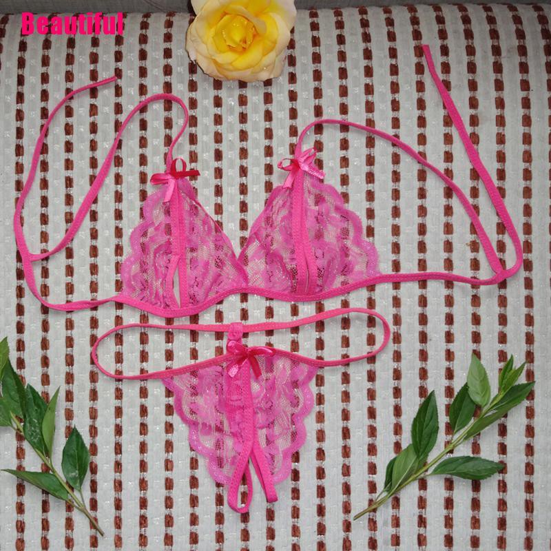 Set đồ lót phối ren quyến rũ dành cho nữ