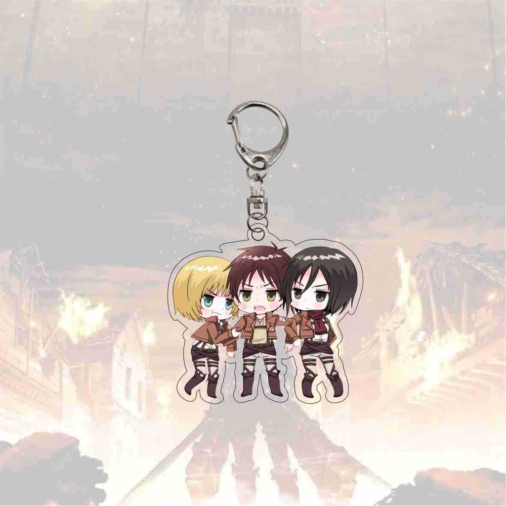 Móc khóa hình MIKASA các nhân vật trong phim Attack On Titan