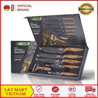 [CHÍNH HÃNG] BỘ DAO 7 MÓN CAO CẤP DÙNG TRONG NHÀ BẾP CỦA ĐỨC LEBENLANG LBK2397
