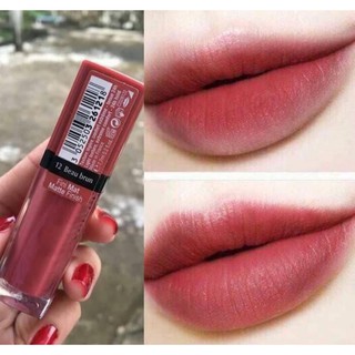 Son Kem Bourjois màu 12 - Đỏ Gạch Non