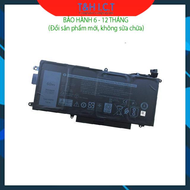 Pin laptop Dell Latitude 12 5285 5290 7390 – 5285 60WH (ZIN) – 4 CELL -BH6-12T