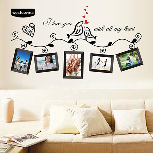 Miếng dán tường hình khung ảnh gia đình