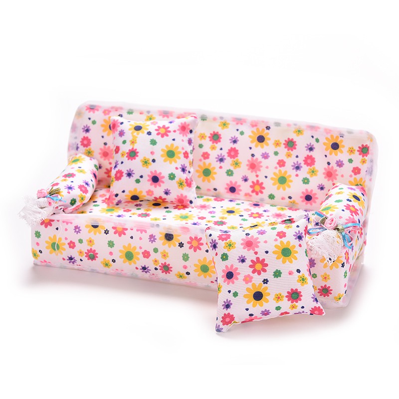 Set 3 Ghế Sofa Mini Cho Nhà Búp Bê