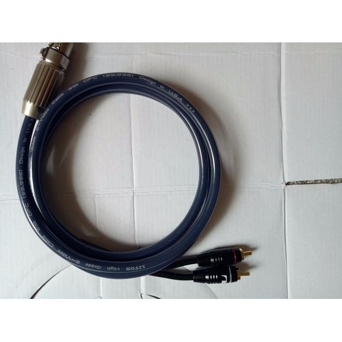 COMBO 2 Dây zắc Canon ra AV  Hàng chuẩn hãng KIWI , dùng nối các thiết bị âm thanh