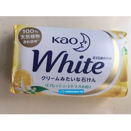 Xà phòng trắng da hương nước hoa Kao White 130g