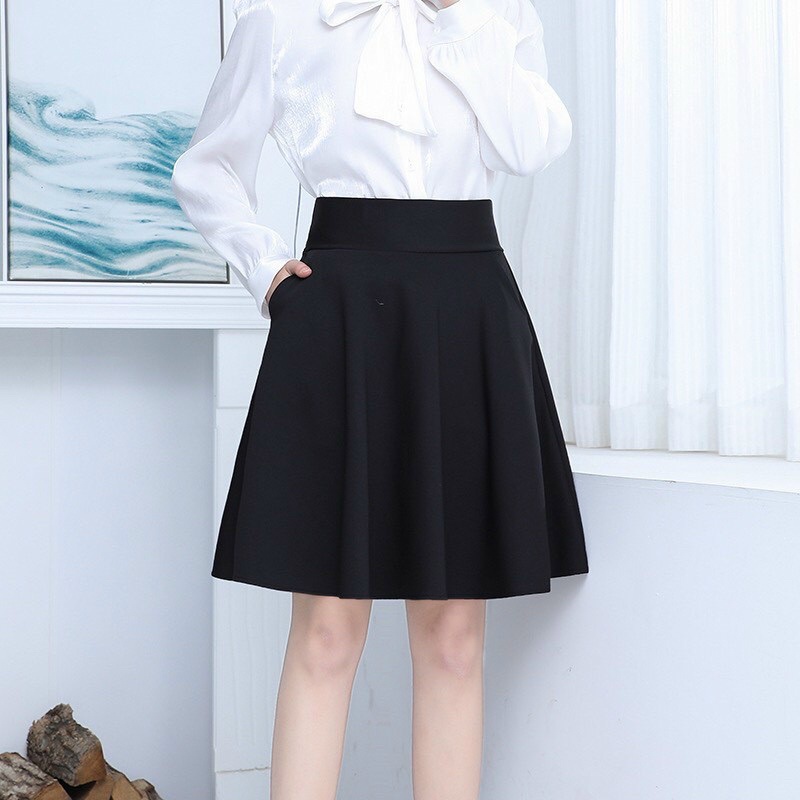 Chân váy xoè big size  có quần trong hàng đẹp size 70-95kg