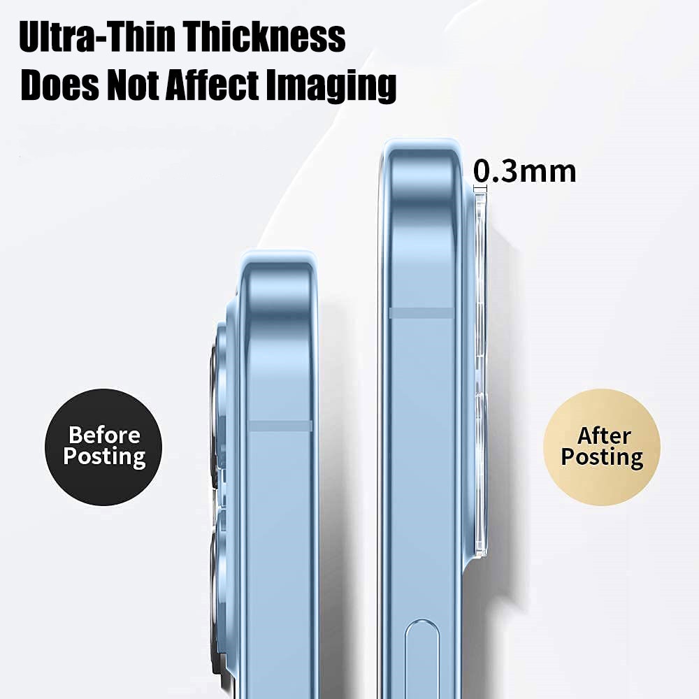 Kính cường lực bảo vệ camera sau cho Compatible For iPhone 13 Pro/13/13 Pro Max/13 Mini