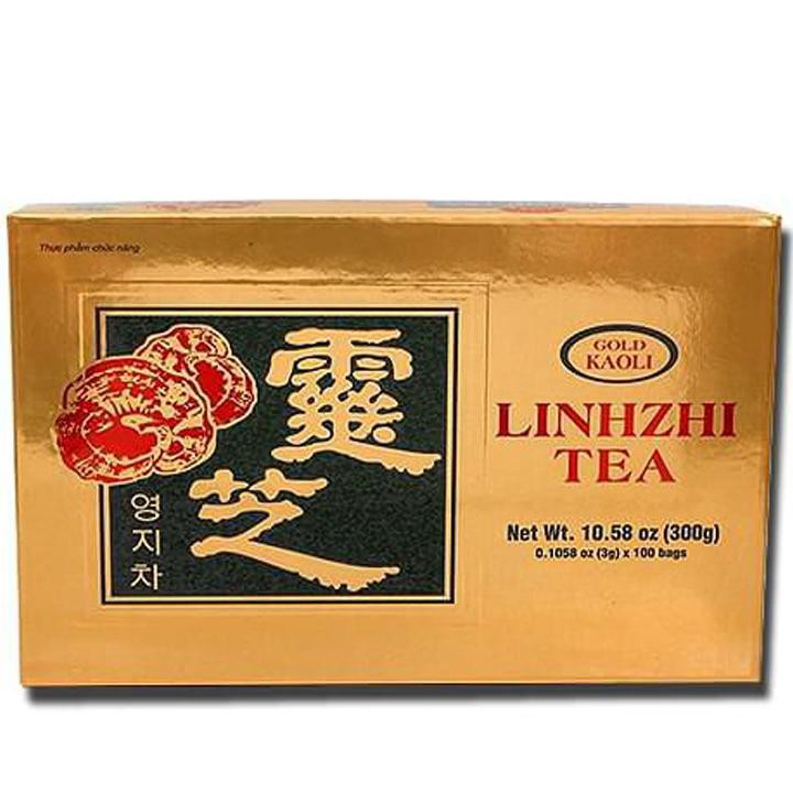 Trà Linh Chi Gold Kaoli Nhập Khẩu Hàn Quốc 300gr - 100 gói x 3gr
