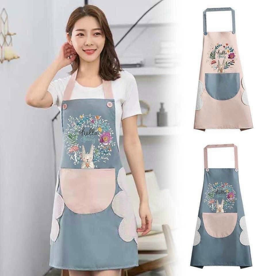 TẠP DỀ HOA CÚC CÓ CHỖ LAU TAY MỚI 2021