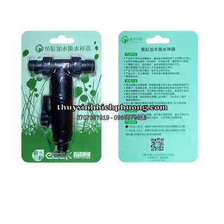 VAN KHÓA THAY NƯỚC FI16 VÀ FI12 - KHOÁ SIÊU TIỆN LỢI CHO LỌC THÙNG HỒ CÁ THUỶ SINH