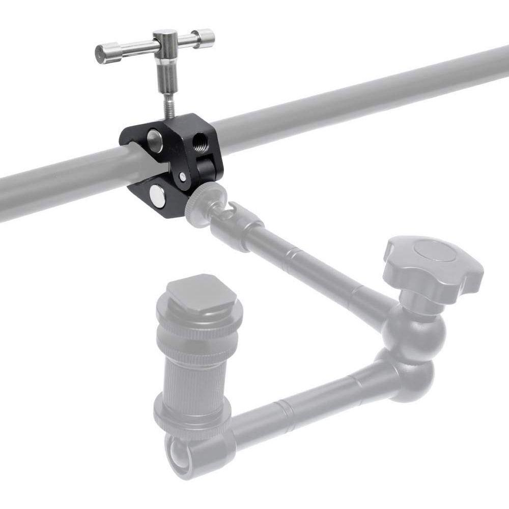 Francesco magic arm máy ảnh phụ kiện photo studio máy ảnh đèn flash led ánh sáng lcd màn hình gắn video siêu kẹp