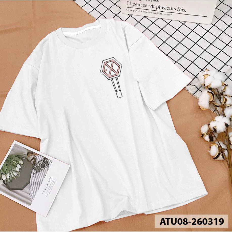 SALE- [SẢN PHẨM ĐỘC QUYỂN CỦA ÁO THUN UNISEX - KPOP] Áo Thun Cá Tính EXO KPOP (LOGO EXO)