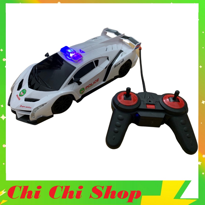 Xe Cảnh Sát Điều Khiển Đèn Pha Siêu Sáng Thiết Kế Kiểu Dáng Siêu Xe Đẹp Mắt (Mẫu 600)