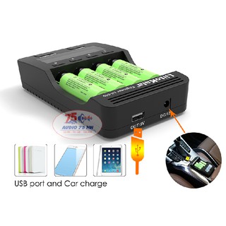 Bộ Sạc Pin Chính Hãng Liitokala Lii-500 kiểm tra được Dung Lượng, Nội Trở cao cấp