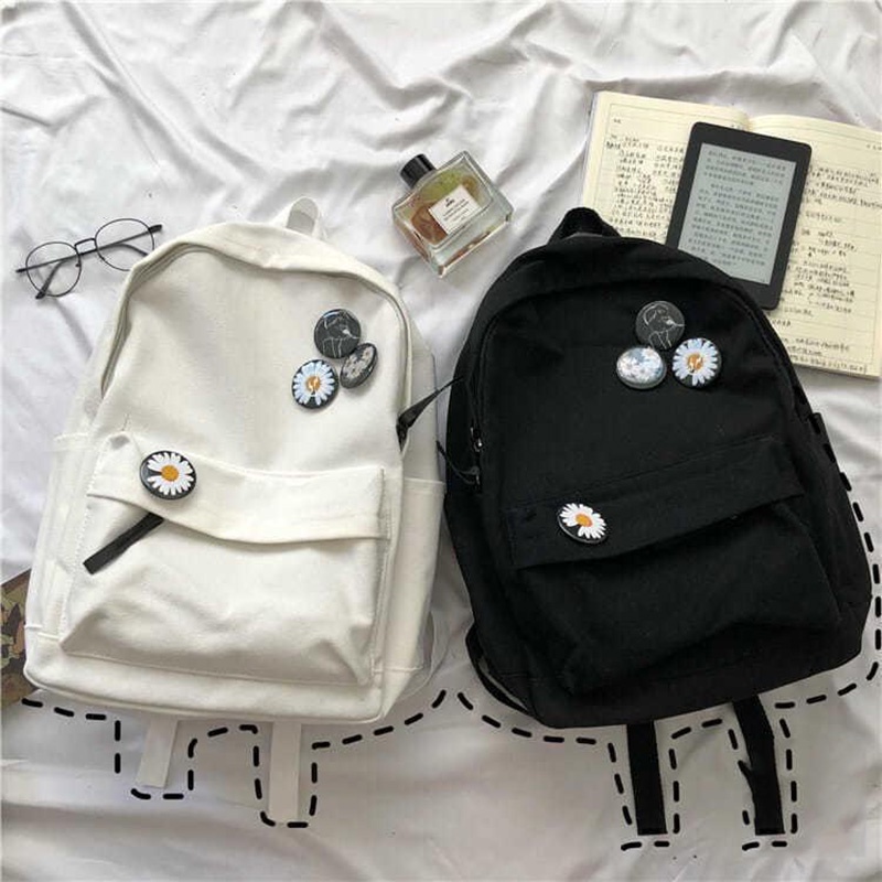 Balo IELGY phong cách harajuku Hàn Quốc đơn giản đa năng cho nữ sinh