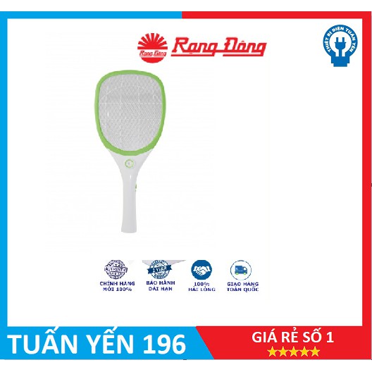 🐝Vợt bắt muỗi điện tử Rạng Đông RD01- Hàng chính hãng🐝