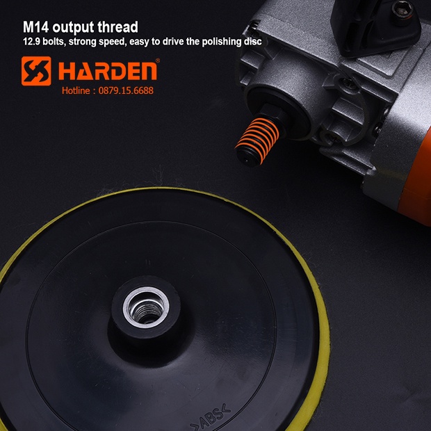 Máy đánh bóng Harden 6 cấp độ, đánh ô tô, xe máy, sàn gỗ, máy đánh bóng cầm tay 1200w
